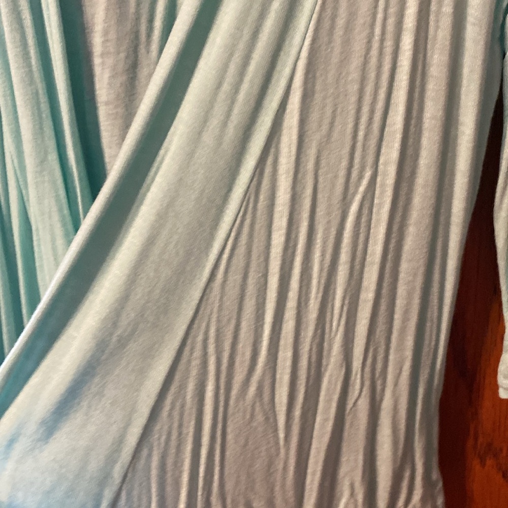 Light Sage Green Shawl - Picture 2 of 5